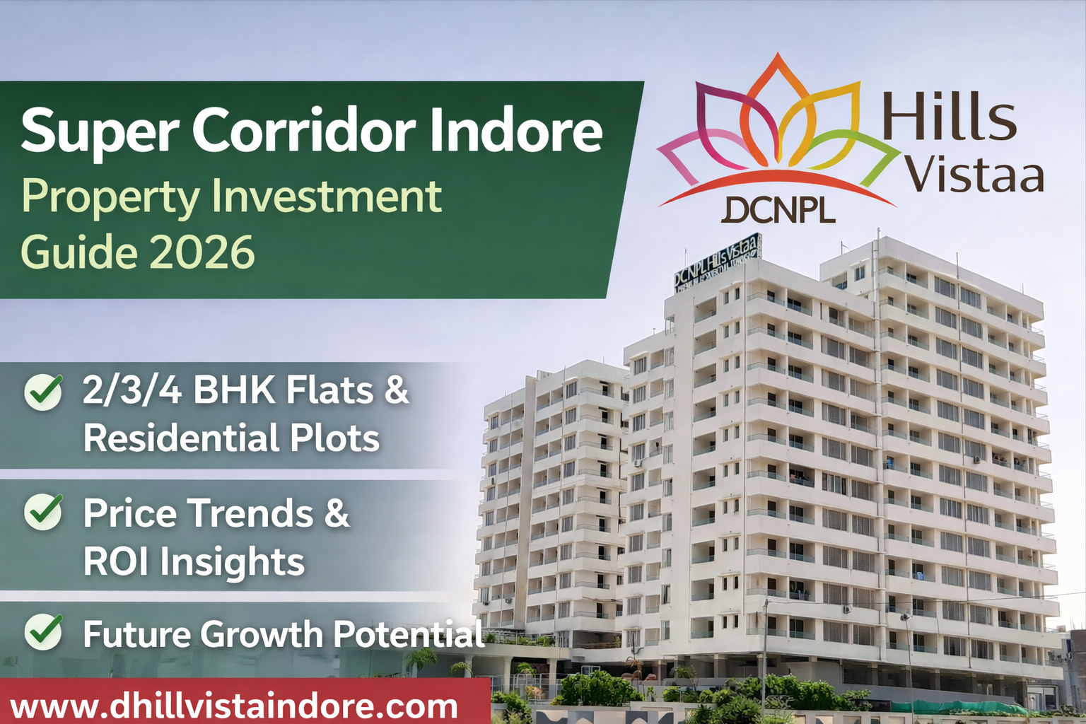 Real Estate properties in Indore-dhillvistaindore.com