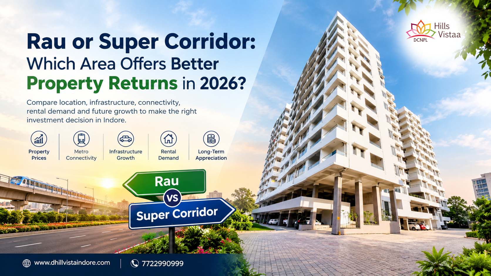 Real Estate properties in Indore-dhillvistaindore.com