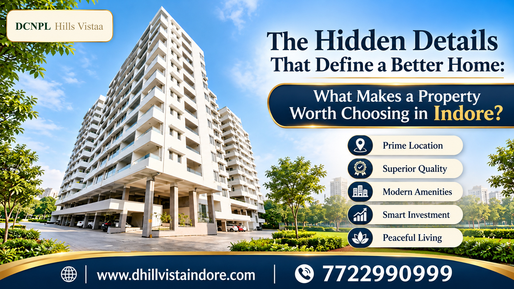 Real Estate properties in Indore-dhillvistaindore.com