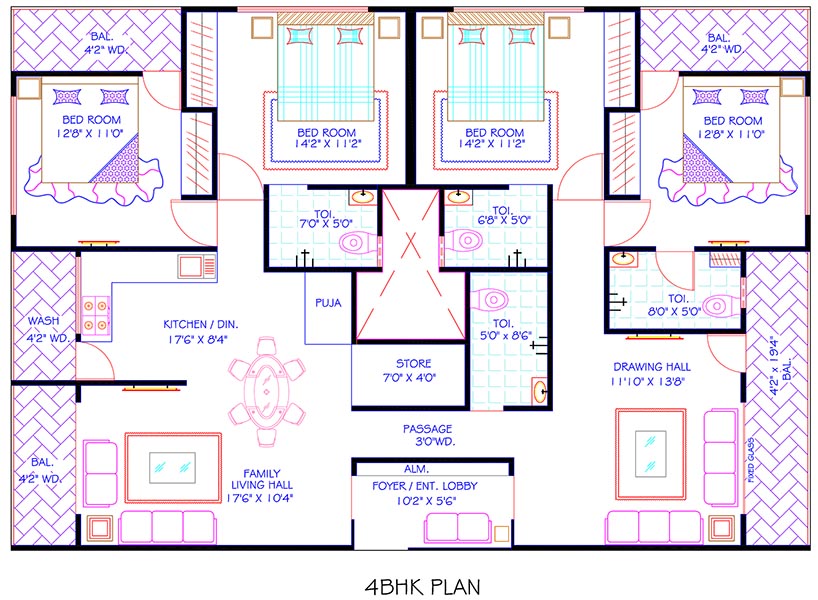 4bhk flats supercorridor indore
