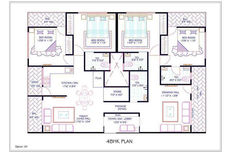 ida flats indore
