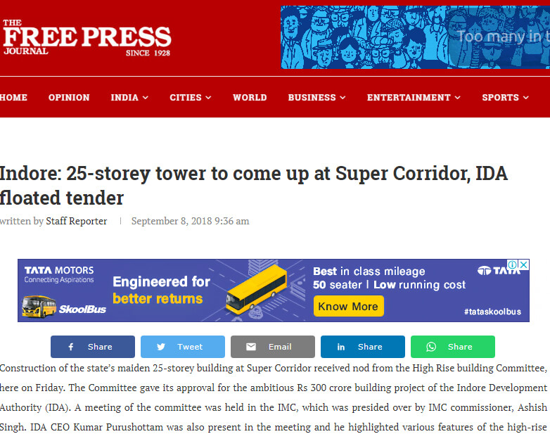 indore real estate news updates indore real estate news updates