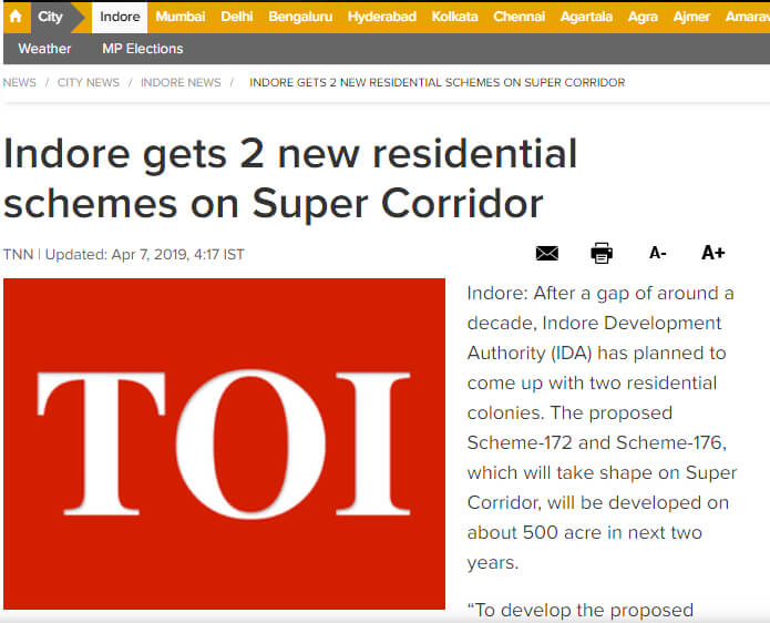 indore real estate news updates indore real estate news updates